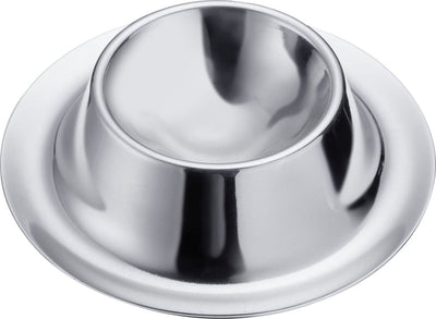 Westmark set van 4 eierdopjes uit rvs ø 8.5cm h 2.3cm