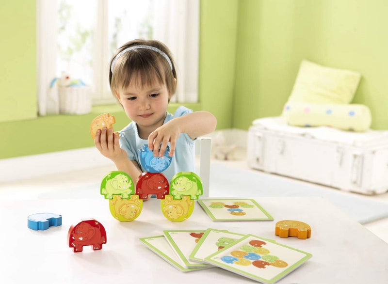 Haba spel stapelspel waggelfanten