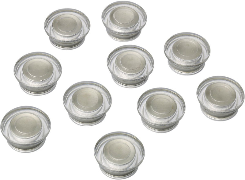 Nobo - glasbordmagneten - 10 stuks - wit