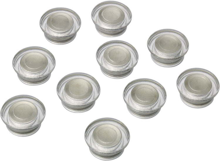 Nobo - glasbordmagneten - 10 stuks - wit