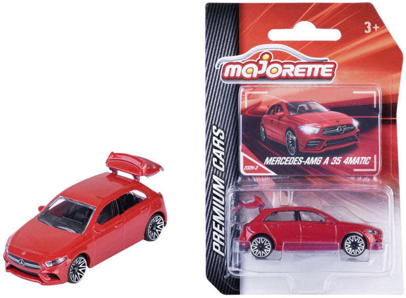 Majorette mercedes benz a 35 amg 4matic, rood (premium cars)