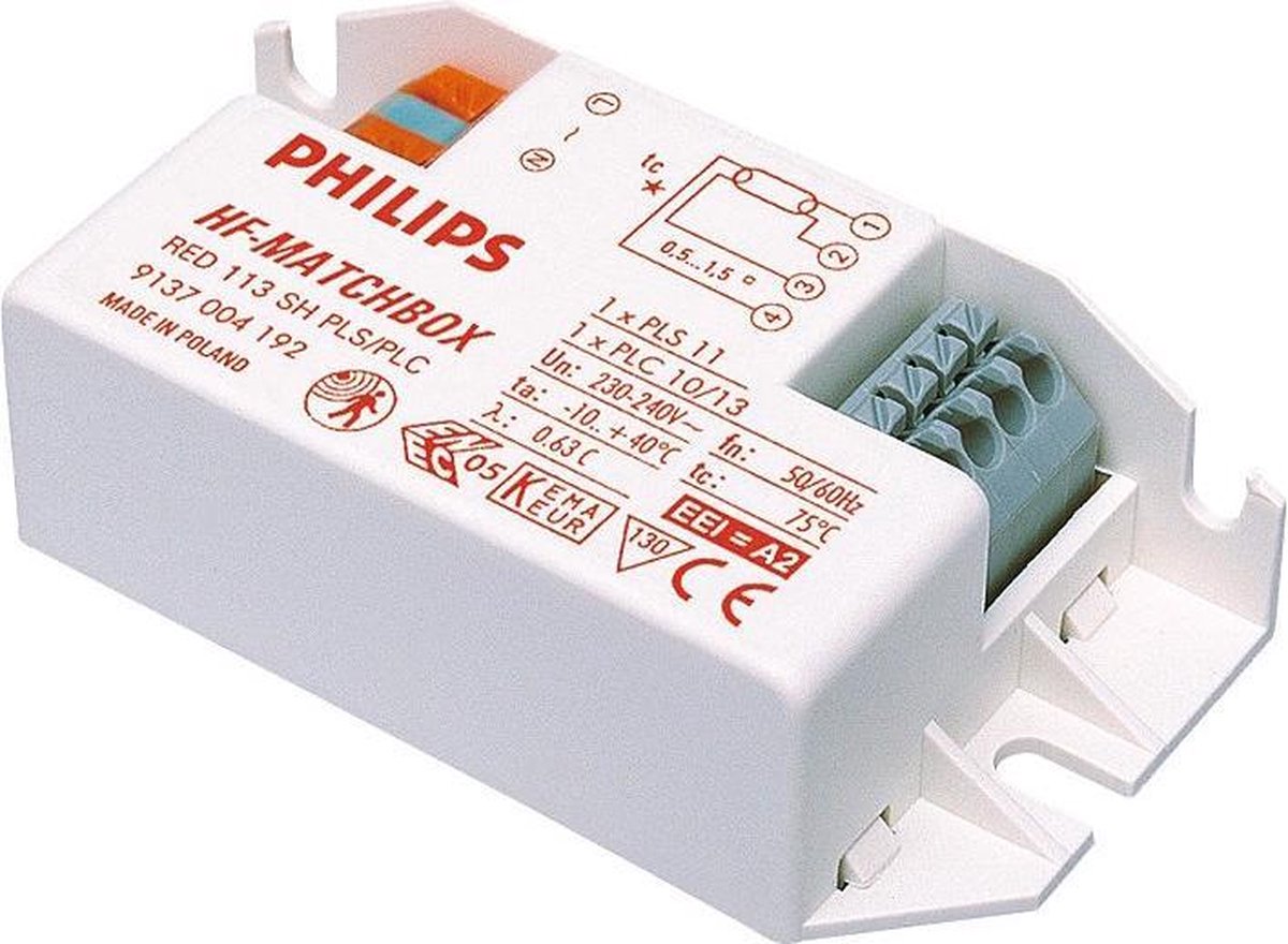 Philips led philips hf matchbox voorschakelapparaat - 92802330 - e3chm