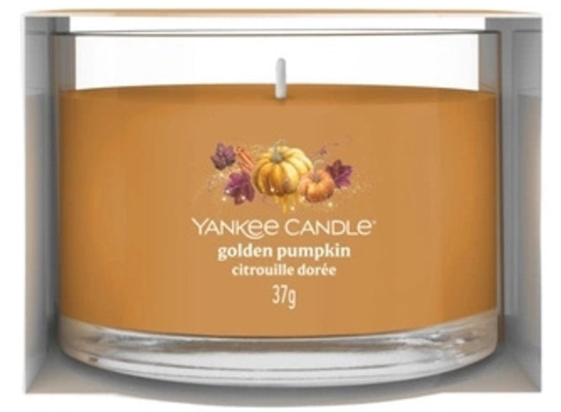 Yankee candle de gouden gouden pompoen pompoen pompoenen 37g - langdug of langdug