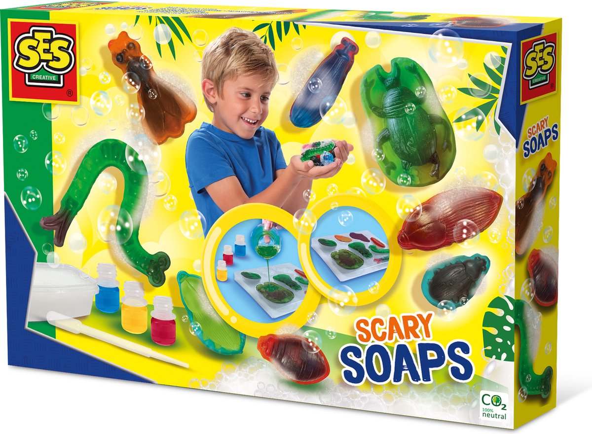 Ses creative ses enge zeepjes gieten
