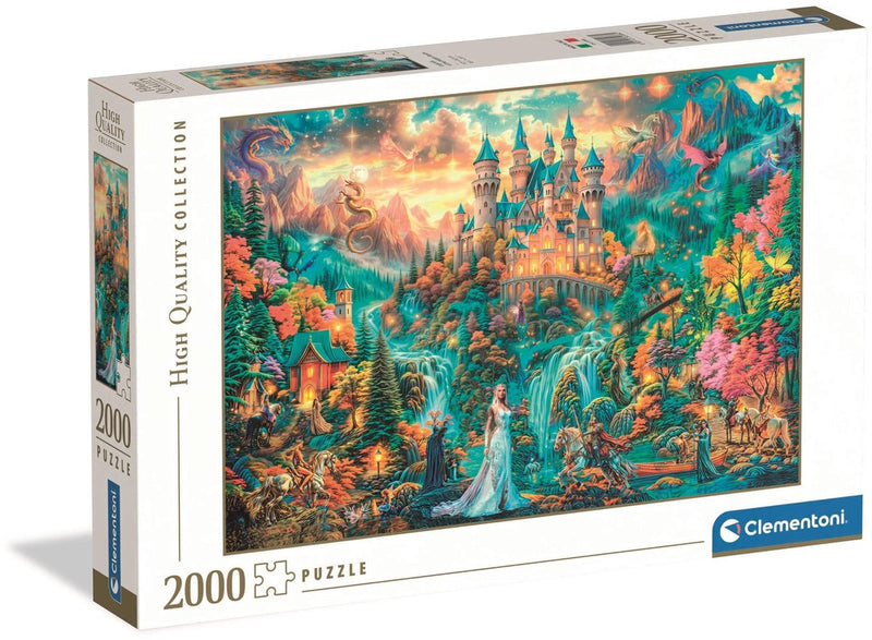 Clementoni legpuzzel legends of the hidden realm 2000 stukjes volwassenen.