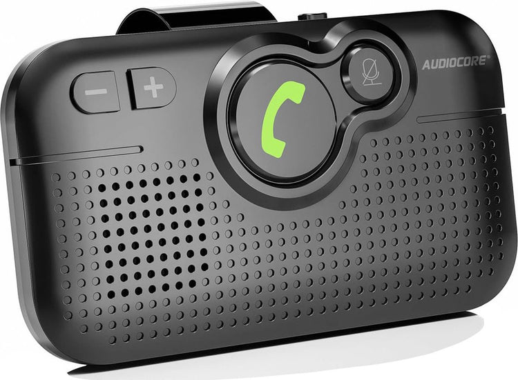 Audiocore ac475 - handsfree-kit - luidsprekersysteem - bluetooth 5.0 - bluetooth car kit - draadloos - handsfree bellen - universal