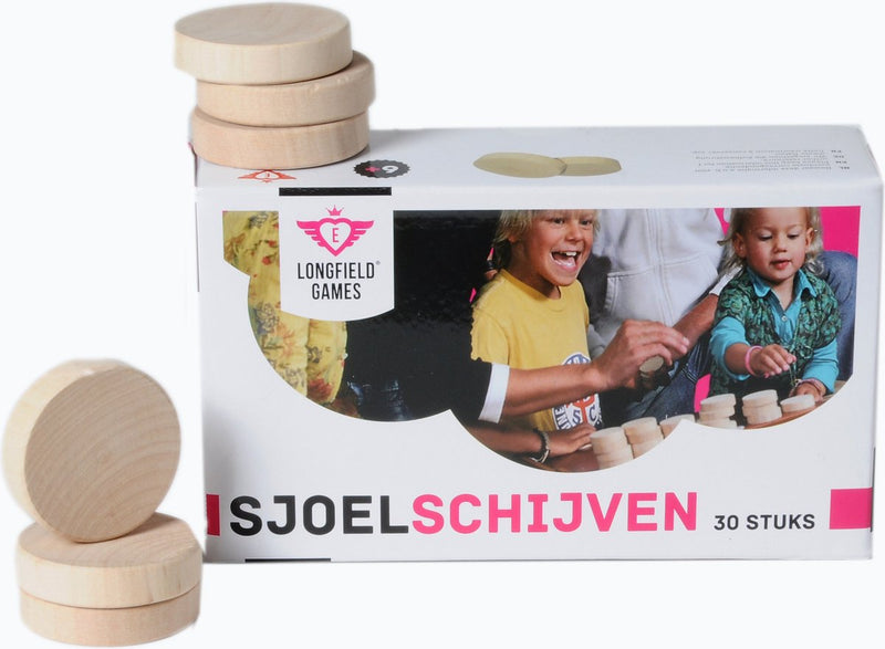 Sjoelschijven holgedraaid 30 stuks | 2 stuks
