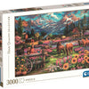 Clementoni legpuzzel vrij om te grazen - 3000st.