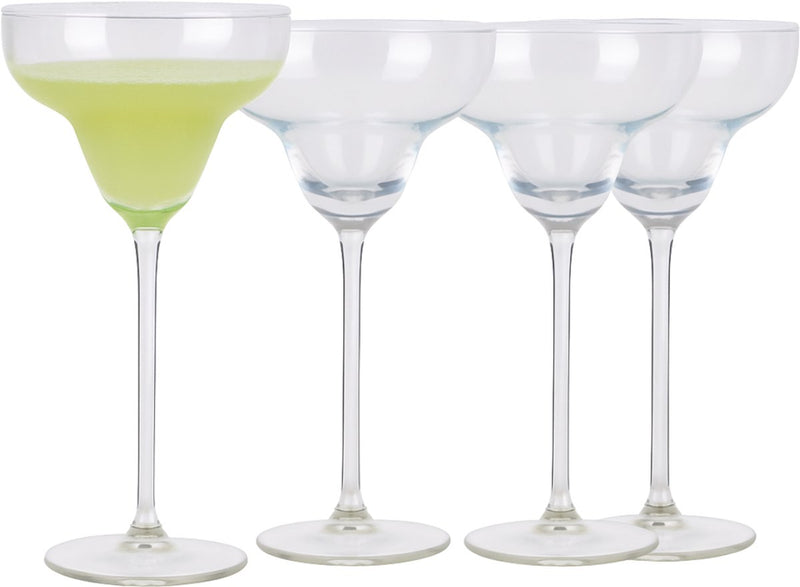 Alpina 4x margarita cocktailglazen - glas - 250 ml - vaatwasser bestendig