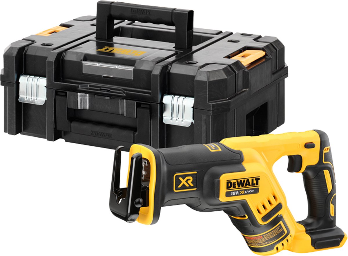 Dewalt dcs367nt accu reciprozaag 18v losse body in t-stak - losse body (geleverd zonder accu en lader)