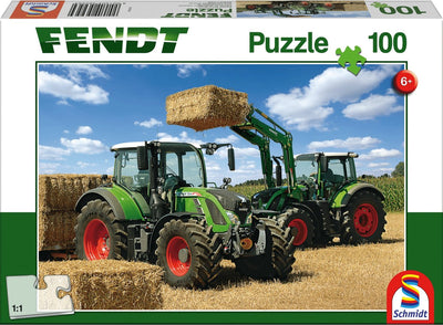 Fendt serie - 100 stukjes puzzel - traktor thema