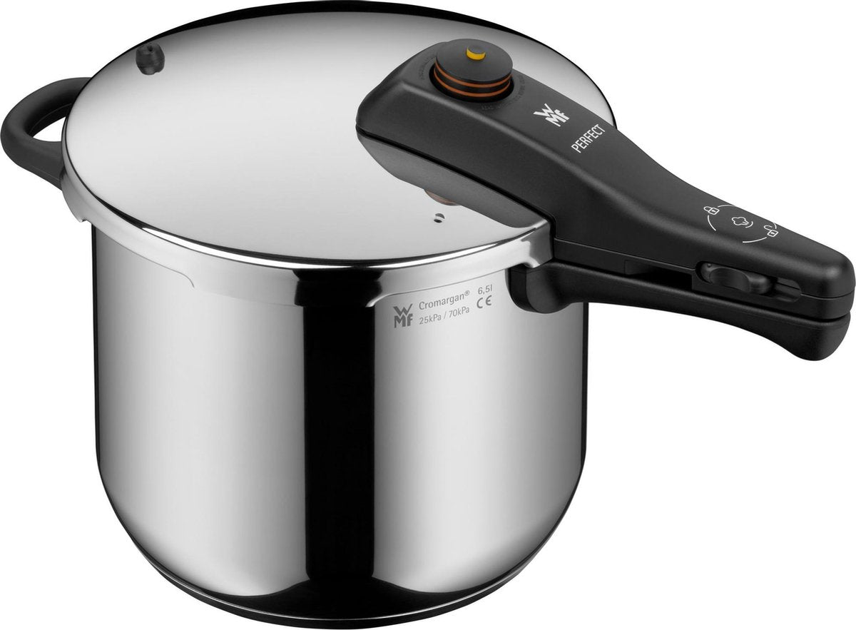Wmf perfect snelkookpan - 6.5 l - ø22 cm - rvs