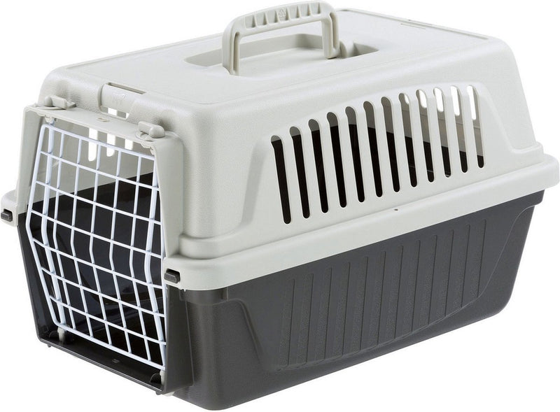 Ferplast vervoersbox atlas 5 - kattenvervoersbox - grijs - 28 x 41,5 x 24,5 cm one size