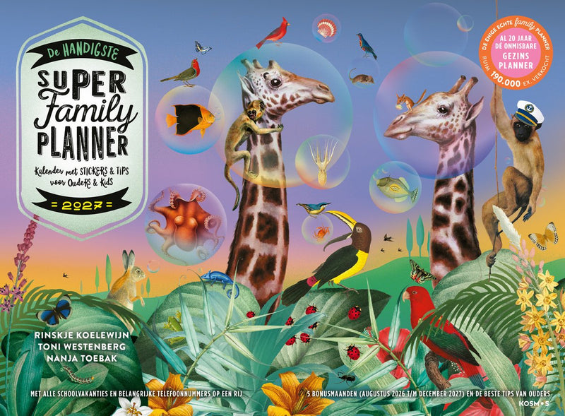 De handigste super family planner 2027