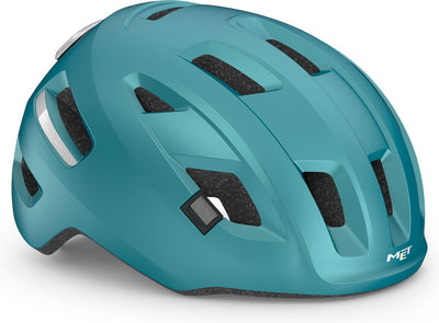 Met e-mob mips fietshelm mannen vrouwen - fietshelm e bike volwassenen - maat l (58-61cm) - nta8776 - teal
