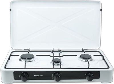 Ravanson k-03tb (wit) 60 cm gaskookplaat 3 zone(s)