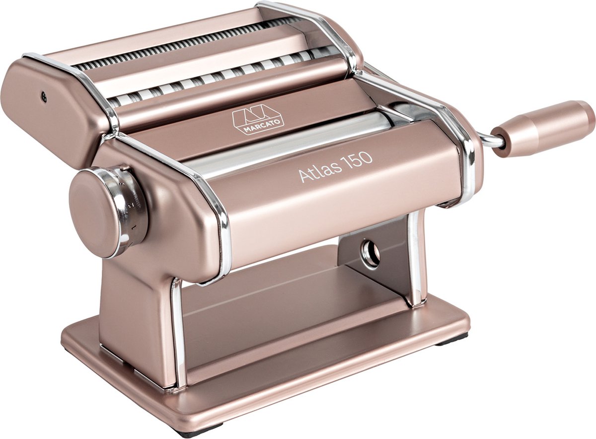 Marcato atlas 150 powder pink pastamachine lasagne - fettuccine - tagliolini