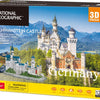 Cubic fun national geographic - 3d-puzzel - 3d-puzzel ng kasteel neuschwanstein