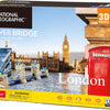 Cubic fun 3d puzzel tower bridge - educatief en leerzaam - 66 stukjes