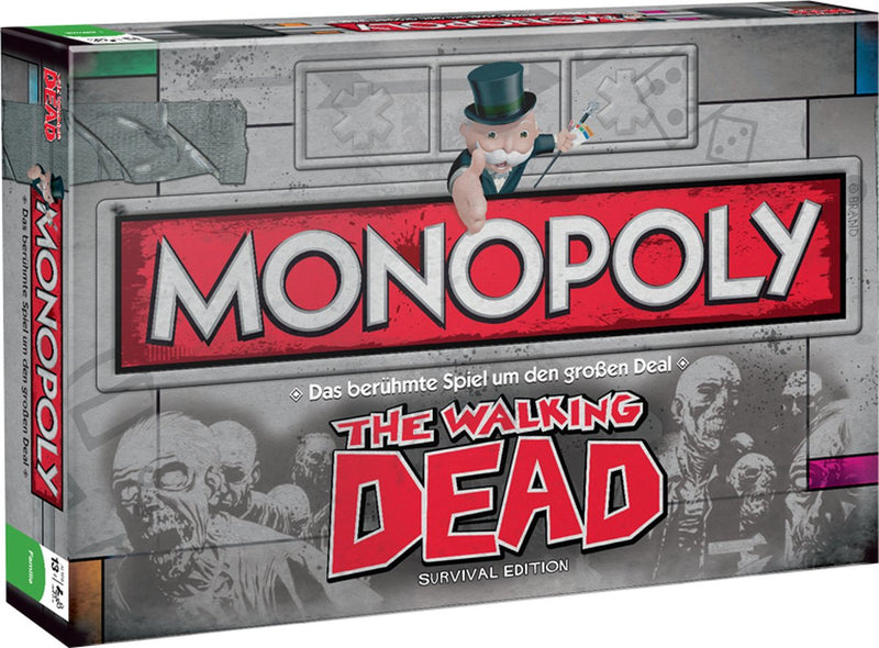 Winning moves monopoly - the walking dead bordspel economic simulation