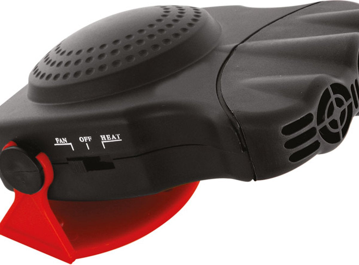 Carpoint auto ventilator met verwarming 12v – 150w – cooling heating – 3 standen – verstelbaar