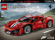 Lego technic ferrari 488 pista auto speelgoed voor kinderen en decoratie 42235 - afbeelding 1