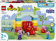 Lego duplo peppa big treinrit met opa big educatief trein speelgoed voor peuters - 10466