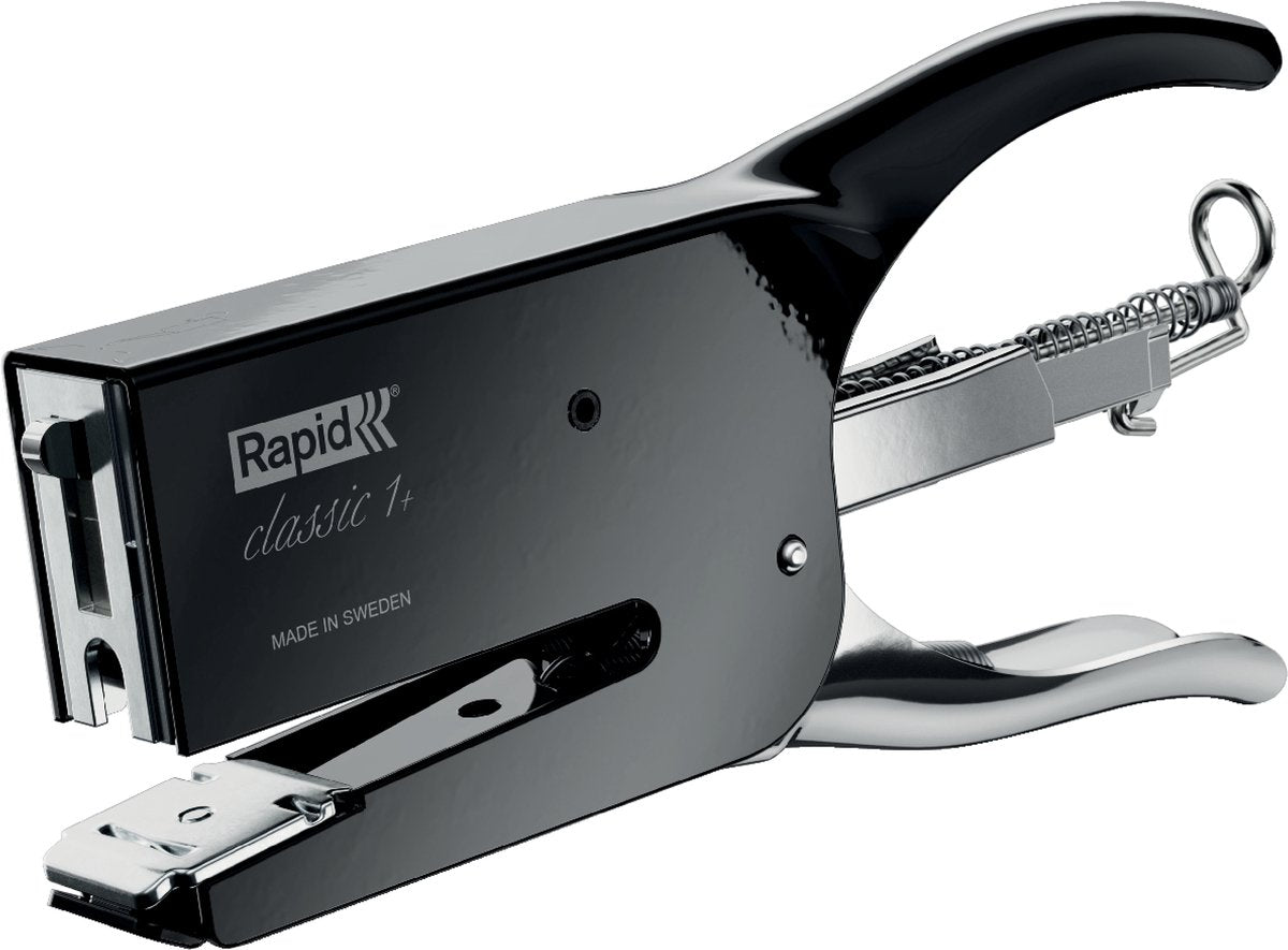 Rapid k1 retro classic niettang - tot 50 vel - verstelbaar aambeeld - zwart