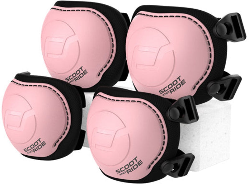 Scoot ride - protective set xxs - roze