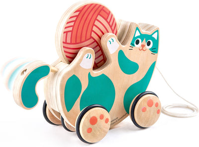 Hape trekdier spinnende kat - - vanaf 12 maanden