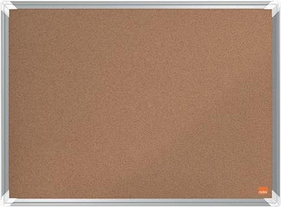 Nobo premium plus memobord prikbord kurk - whiteboard 600x450mm - planner