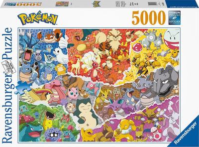 Ravensburger puzzel pokã©mon - legpuzzel - 5000 stukjes