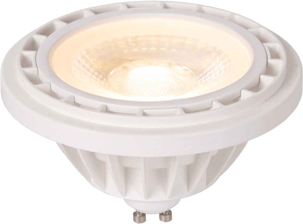 Lucide es111 - led lamp - ø 11 cm - led dim to warm - gu10 (mr16) - 1x12w 2200k 3000k - wit