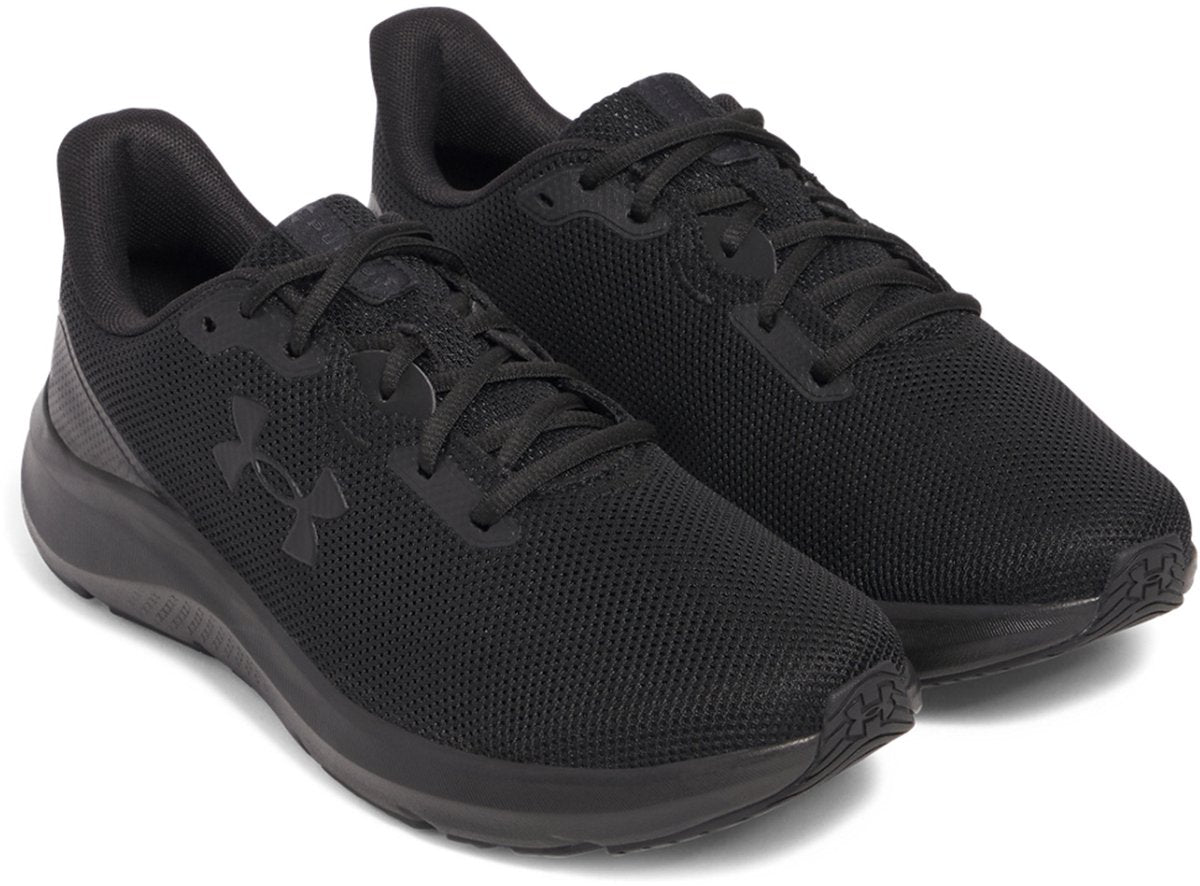 Under armour ua charged pursuit 4 heren sportschoenen - zwart