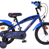 Volare superman kinderfiets - jongens - 16 inch - blauw - twee handremmen