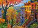 Castorland legpuzzel autumn city hill - 3000 stukjes puzzelplezier.