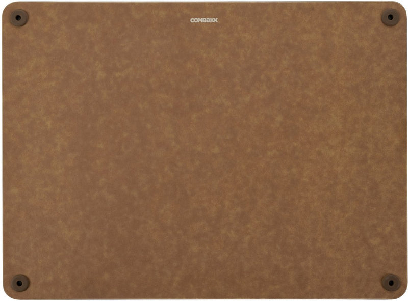 Combekk snijplank – fsc geperst hout – microplasticvrij - antibacterieel - vaatwasserbestendig – 28x38 cm – bruin