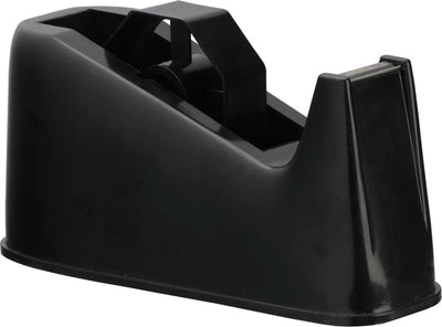 Q-connect plakbandafroller, voor rollen 25 mm x 66 m, zwart
