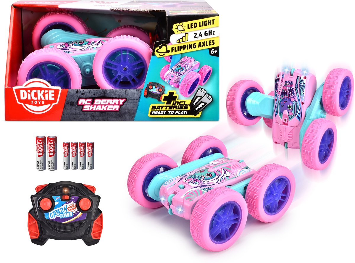 Dickie toys 201103008 berry shaker 1:28 rc modelauto voor beginners elektro buggy