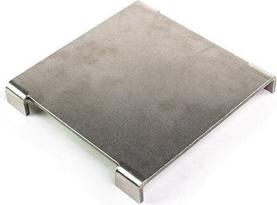 Yakiniku teppanyaki bakplaat - rechthoekige shichirin - 17,5x17 cm - extra sterk rvs - japanse kooktechniek - tafelgrill accessoire