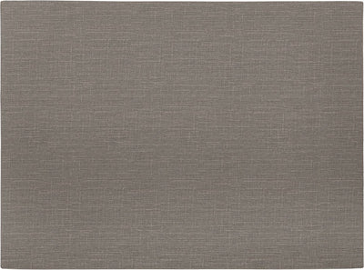 Mesapiu placemat canvaslook - rechthoek - 33 x 45 cm - charcoal - set van 4