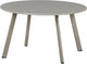 Woood fer bijzettafel tuin - metaal - zand - 40x70x70