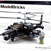 Sluban modelbricks gevechtshelikopter bouwspeelgoed – constructiespeelgoed – bouwset met 330 bouwstenen – m38-b0752 – vanaf 8 jaar