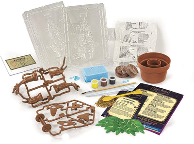Clementoni harry potter mandragora - knutselset met gips en zaadjes - kruidenkunde van zweinstein - creatief knutselen en speelgoed voor kinderen
