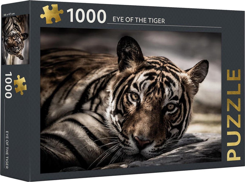 Rebo productions legpuzzel eye of the tiger 1000 stukjes