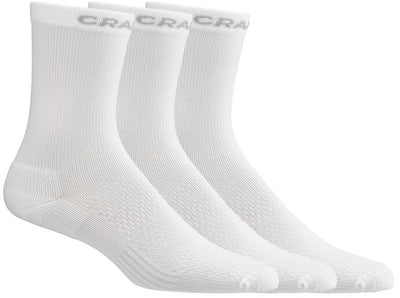 Craft active high sock 3-pack unisex sportsokken - wit