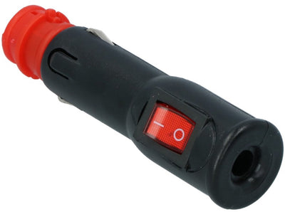 Carpoint 12v aanstekerplug aan uit schakelaar 8a