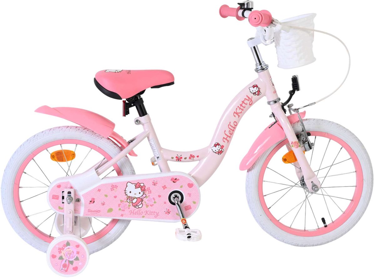 Volare hello kitty kinderfiets - meisjes - 16 inch - roze