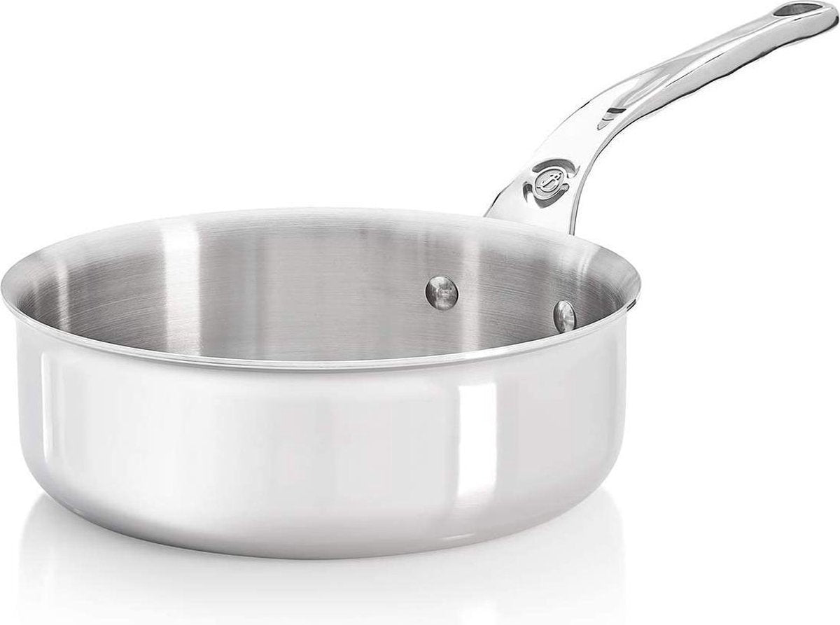Debuyer de buyer affinity sauteuse rvs recht 28 cm