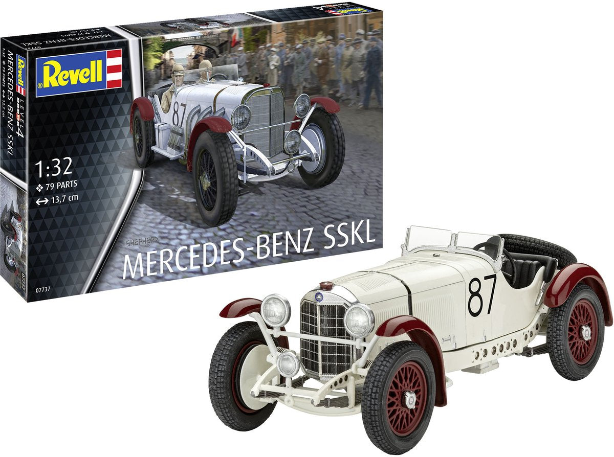 Revell modelbouwpakket auto - 07737 mercedes-benz sskl - klassieke auto plastic - 1:32 - modelbouw